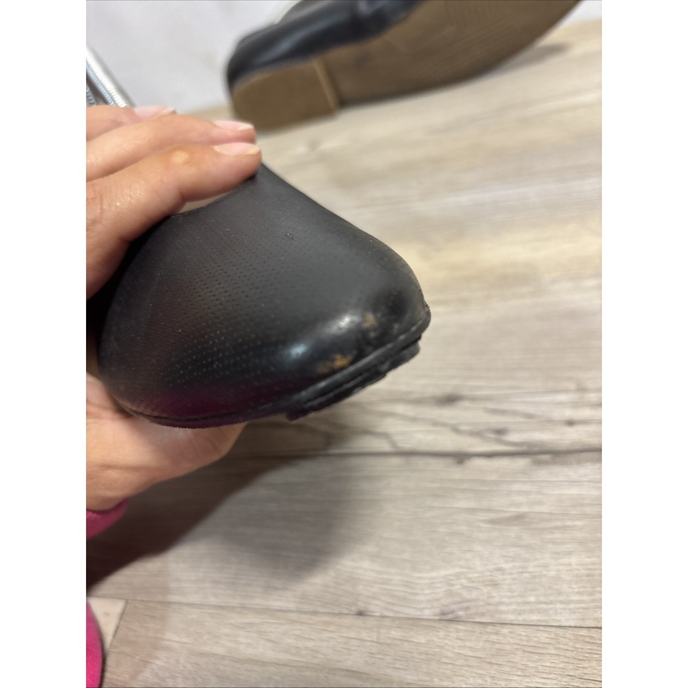 Coquette Kate Black Flat EURO 41 Us 10.5 Made In Spain - Picture 9 of 10